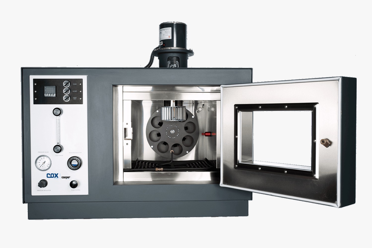 Rolling Thin Film Oven (RTFOT) with bottle carousel