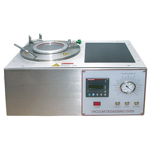 Vacuum degassing oven for sample preparation