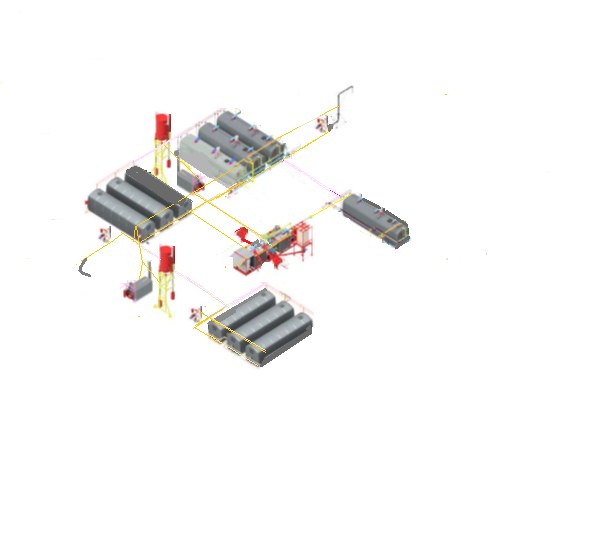 3D plant layout